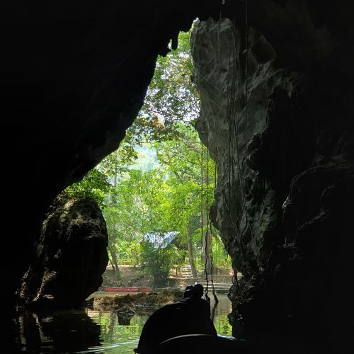 Barton Creek Cave exit image